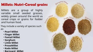 Post-harvest management of millet grains | PPTX