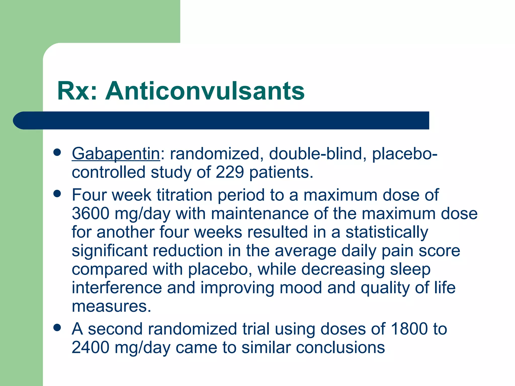 topical gabapentin postherpetic neuralgia