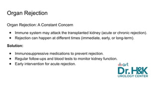 Rejected Organs Post-Kidney Transplant Care_ Addressing Common Challenges for a Healthy ...