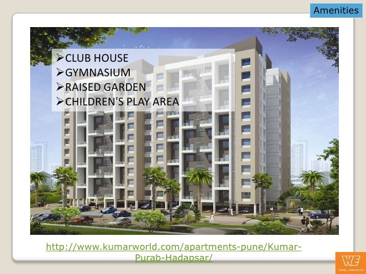 Residential Apartments in Hadapsar Kumar Purab by Kumar Properties