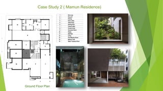 Case Study 2 ( Mamun Residence)
Ground Floor Plan
 