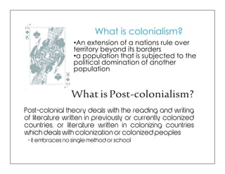 Postmodernism, post-structuralism, and post-colonialism in IR | PPT