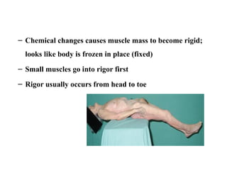 Post-Mortem-Interval TSD.pptx for toxicology | PPTX