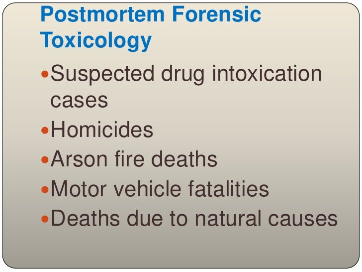 Post mortem examination(autopsy)