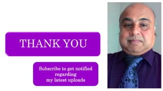 THANK YOU
Subscribe to get notified
regarding
my latest uploads
 