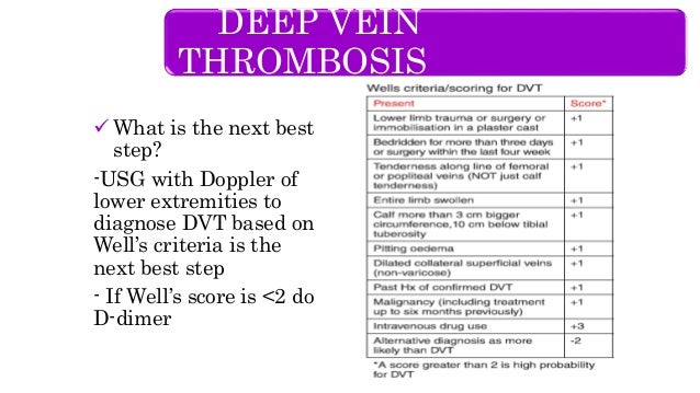Post Op Fever Pod 6 Dvt