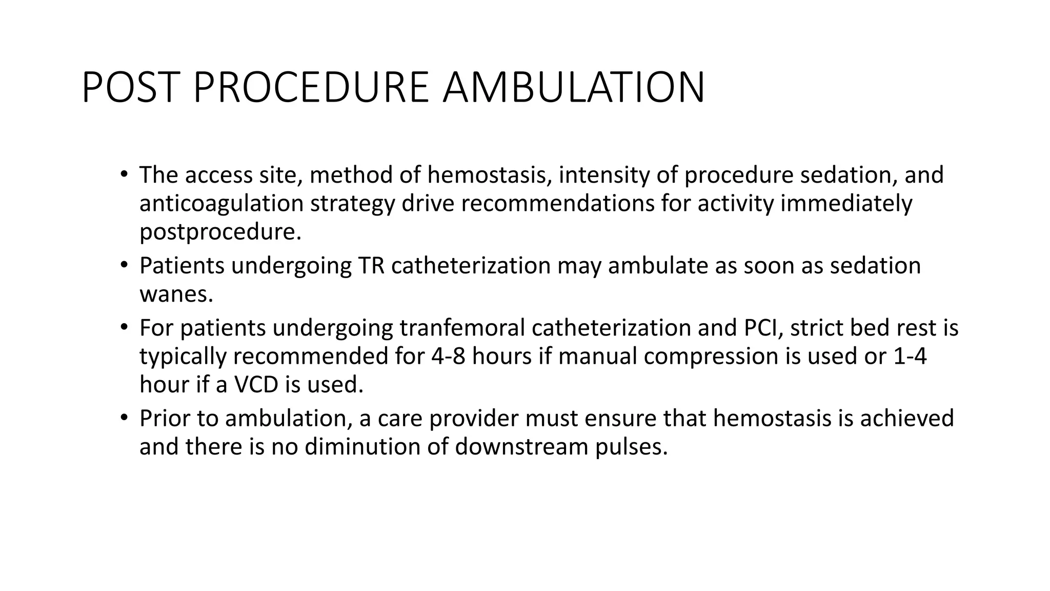 Post pci management of acs ppt