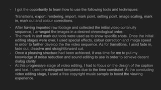 Post-Production Evaluation | PPT