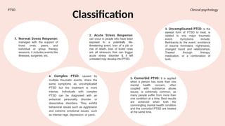 Comprehensive Overview of Post-Traumatic Stress Disorder (PTSD) in ...