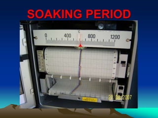 SOAKING PERIOD
 