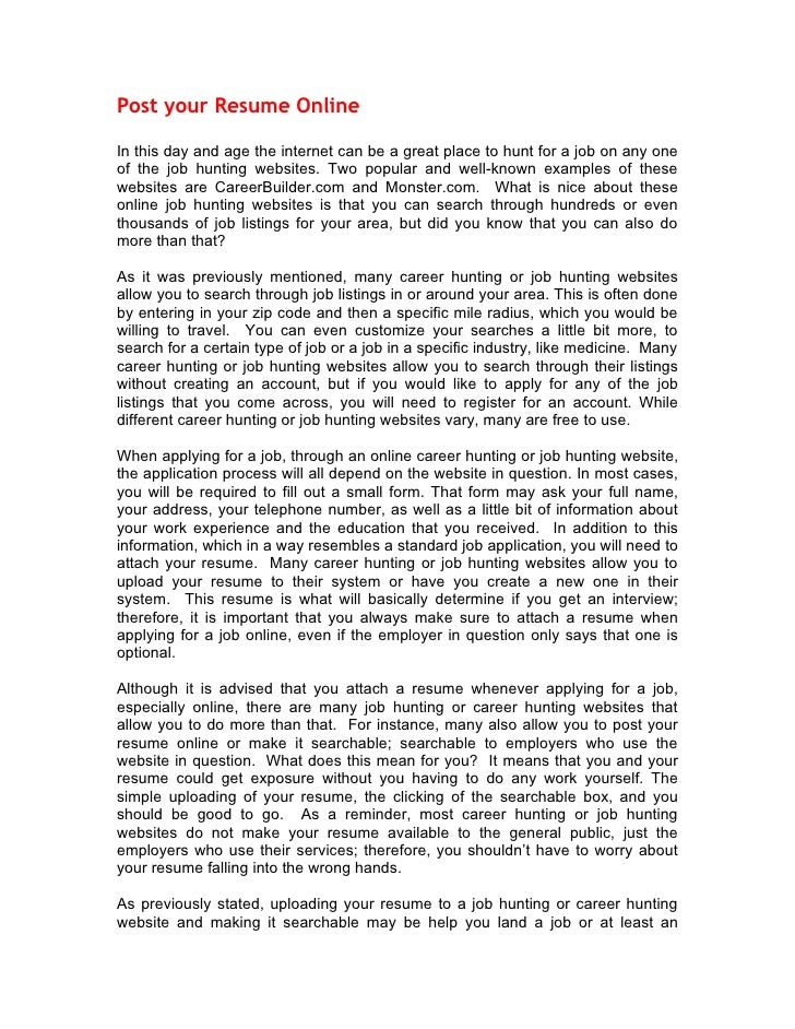 Post Your Resume post your resume Post Your Resume post your resume