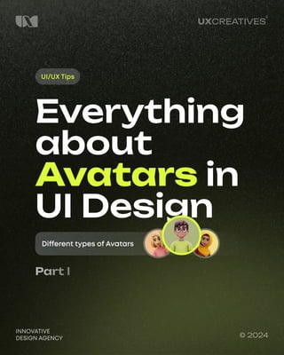 Everything About Avatars in UI Design... | PDF