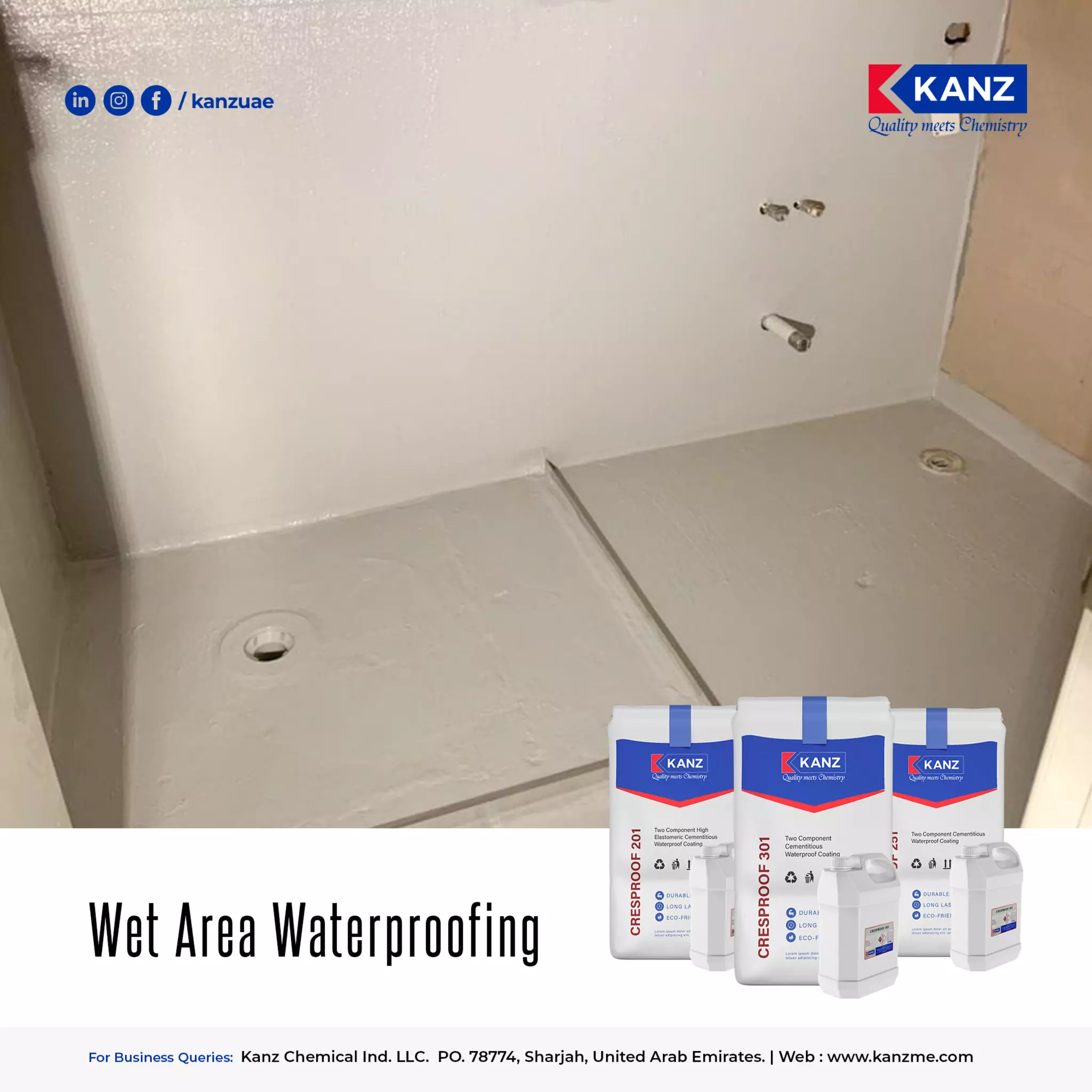 Waterproofing Best Practices in 2023 pt.2 | Kanz Chemical Ind. LLC ...
