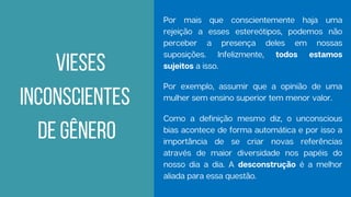 O que é Viés Inconsciente ou Unconscious bias? | PDF
