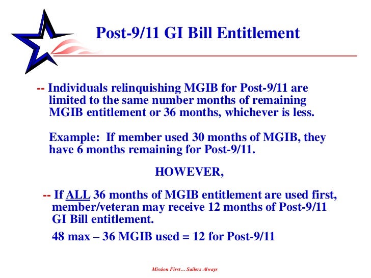 Post 911 gi bill by barbara miller