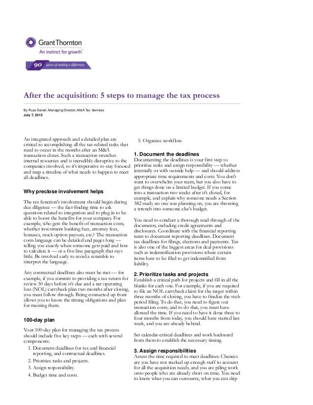 Stock options grant thornton