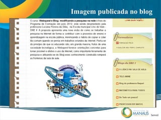 Imagem publicada no blog
 