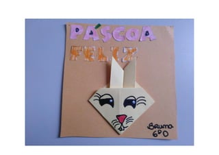 Postais da Páscoa - Projeto etwinning