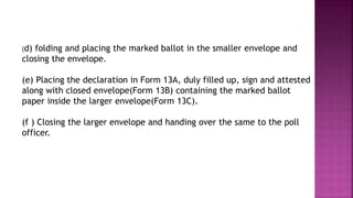 Postal Ballots-For home voting step by step process 2024.pptx