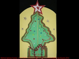 Bárbara Iglesias Suárez. 3º de infantil. Postal ganadora del concurso de postales Caja España 2012