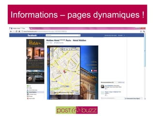 Informations – pages dynamiques ! 