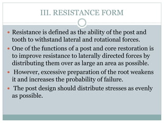 Post and core | PPTX