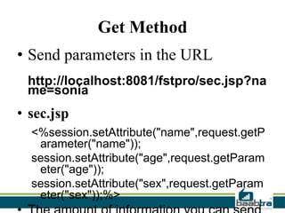 Post and get methods | PPT