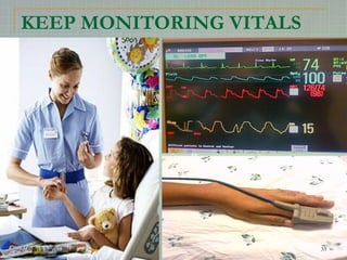 KEEP MONITORING VITALS
2/4/2015 3:47:57 PM 33
 
