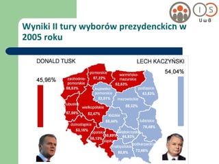 Wyniki II tury wyborów prezydenckich w 2005 roku 