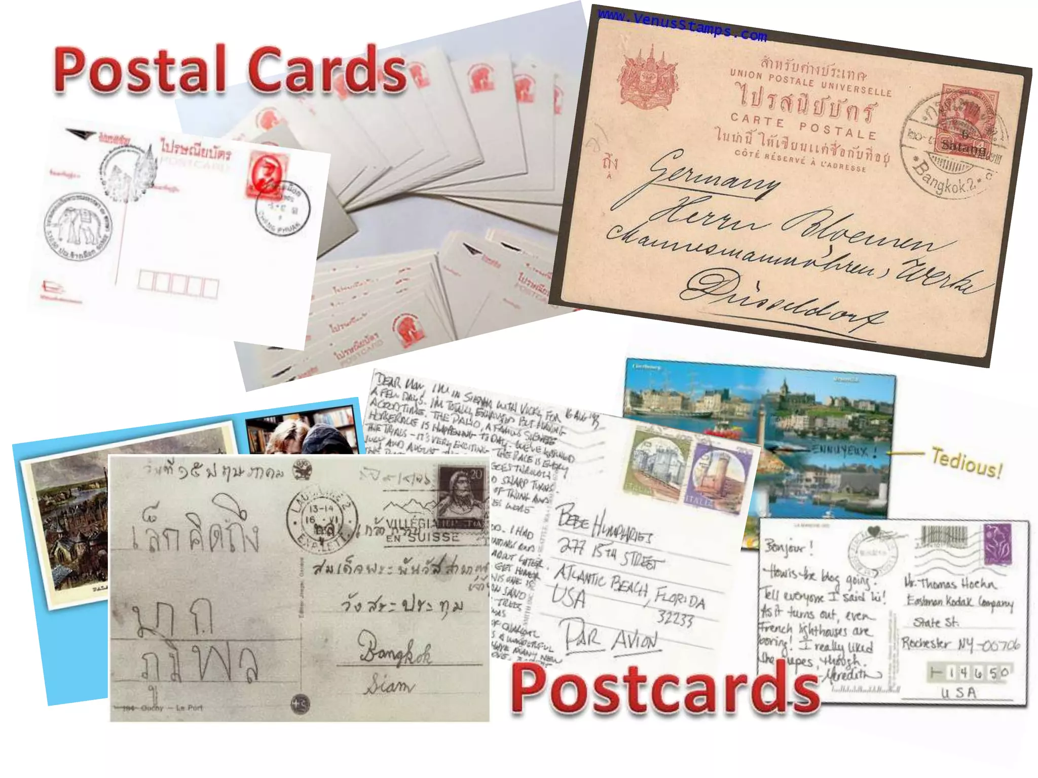 What is a Postcard PPT
