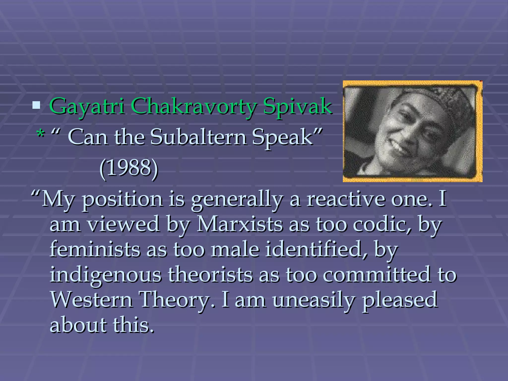 Frantz Fanon's relatively short life yielded two potent and influential statements of anti-colonial revolutionary thought,  Black Skin, White Masks  (1952) and  The Wretched of the Earth  (1961), works which have made Fanon a prominent contributor to postcolonial studies.  