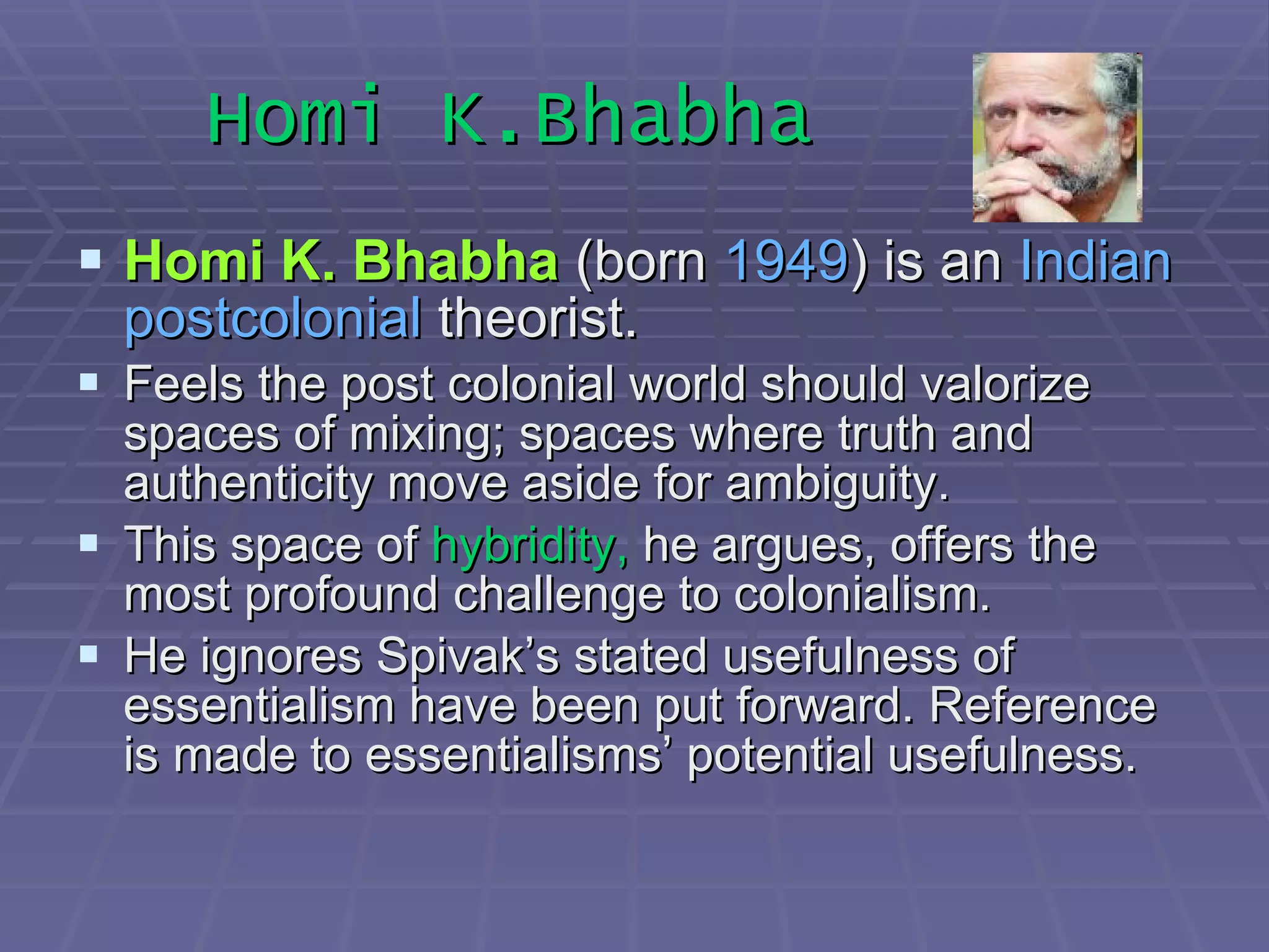 The aftermath ■  What happens after colonization? * What language do you speak? * what culture do you follow? ■  Hybridization and Double Consciousness ■  Two terms to describe the results of colonization on those colonized ■  Awareness of culture before colonized and during colonization and what emerged as a result. 