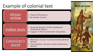 Example of colonial text
 
