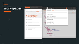 Workspaces.
Pillars
 