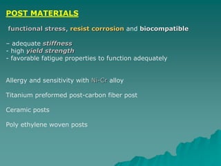 POST & CORE.ppt
