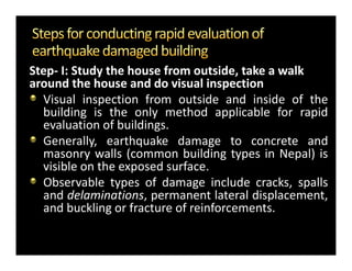 Post damage assessment | PDF