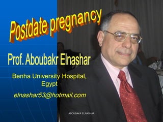 Benha University Hospital,
Egypt
elnashar53@hotmail.com
ABOUBAKR ELNASHAR
 