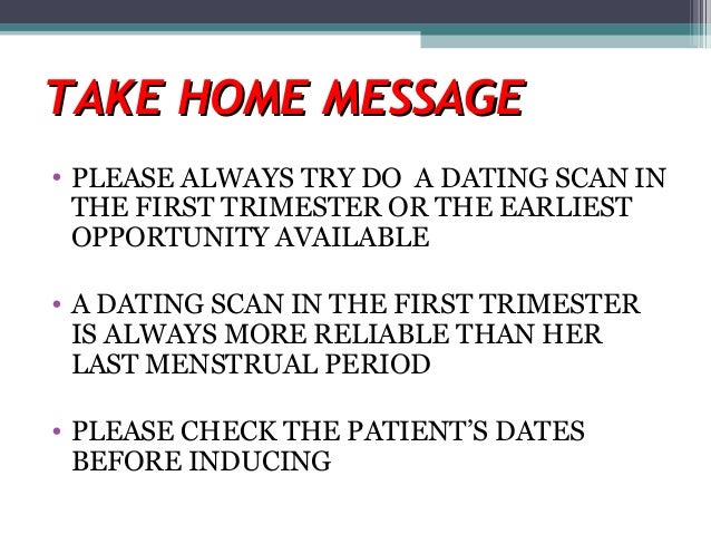 when should a dating scan take place when should a dating scan take place