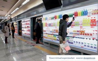 Tesco virtual supermarket source: designboom
 