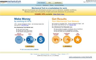 aws.amazon.com/mturk
 