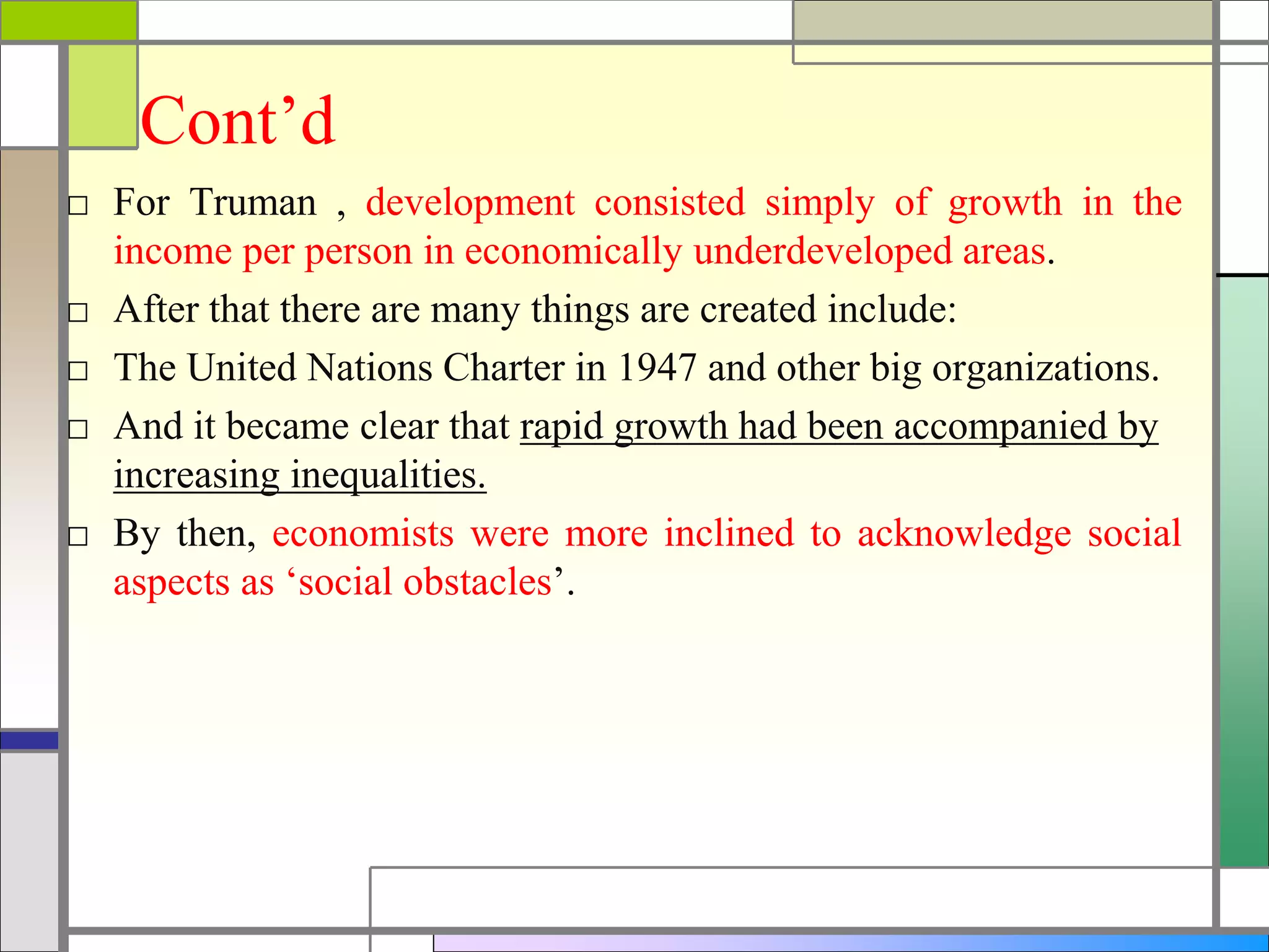 Post development theory | PPT