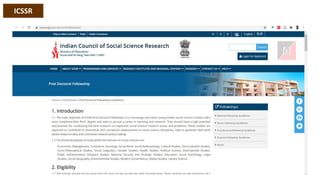 Post doctoral fellowship | PDF