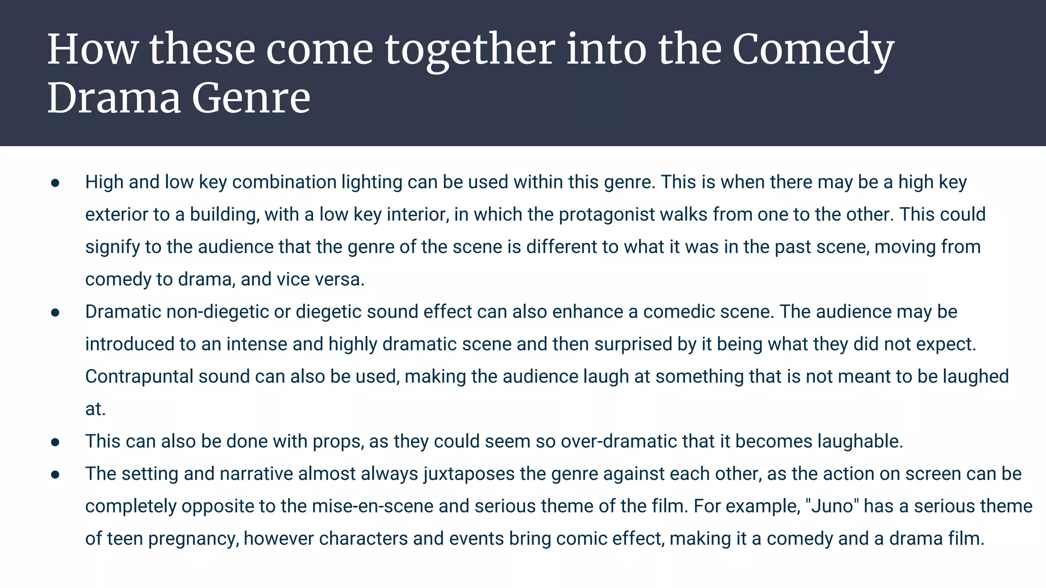 A2 Level Media Comedy Drama Codes & Conventions | PPTX
