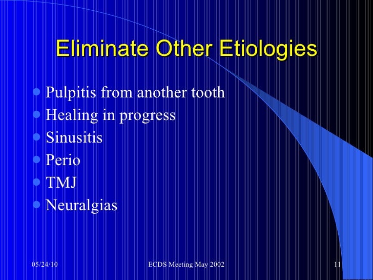 Post endodontic treatment_disease