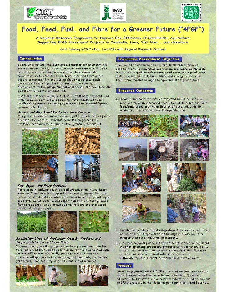 Poster108 Food, feed, fuel and fibre for greener future ("4 FGF")