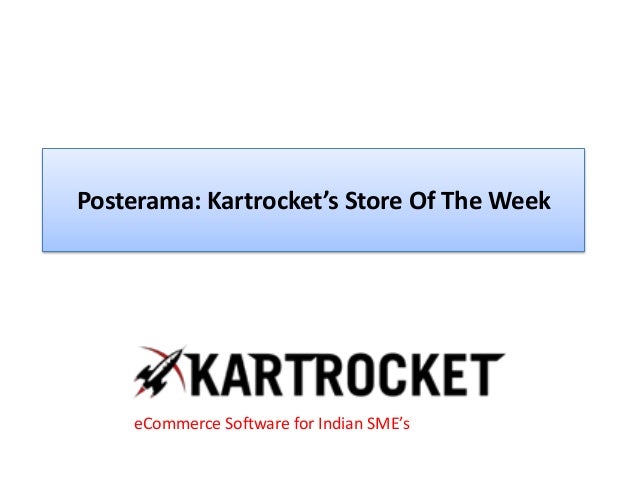 Posterama Kartrocket S Store Of The Week
