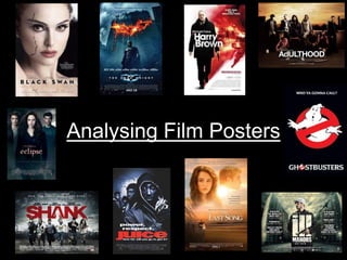 Analysing Film Posters
 