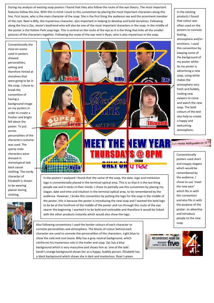 A Level Media Studies Poster Analysis