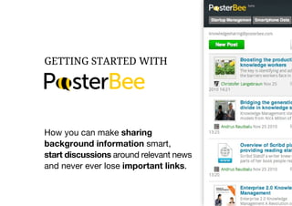 Posterbee getting-started