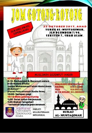 Let Join CSR Activities OCT - NOV 2017
